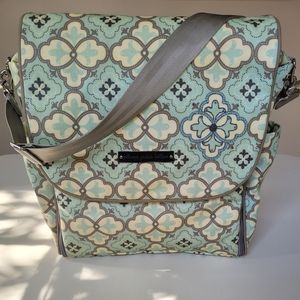 Petunia Pickle Bottom Boxy Backpack Diaper Bag, excellent used condition